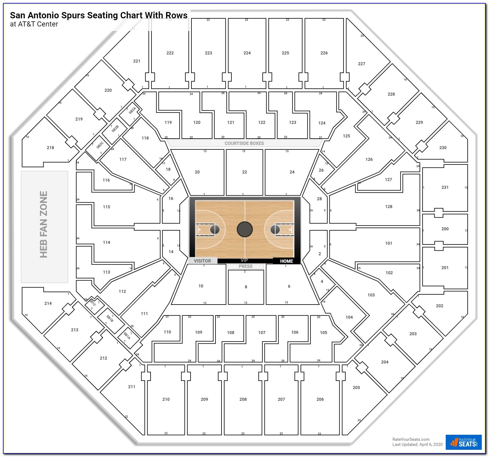 At&t Stadium Seat Map San Antonio