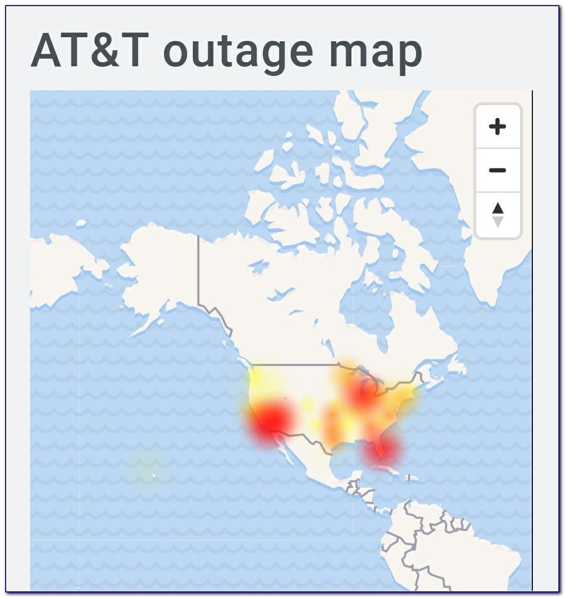 At&t U Verse Tv Outage Map