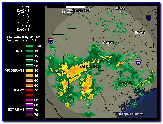 Austin Weather Map In Motion