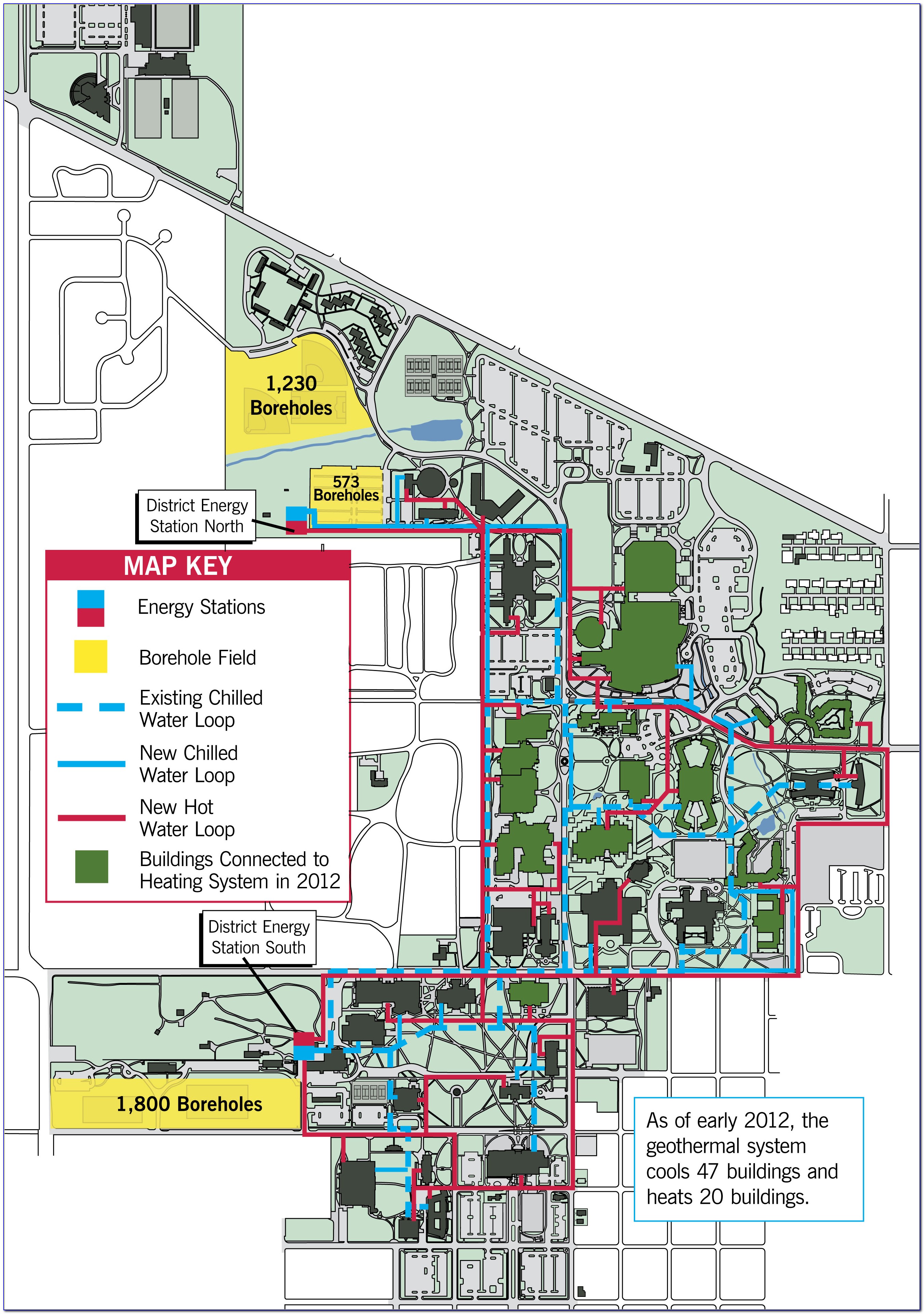Ball State Campus Layout