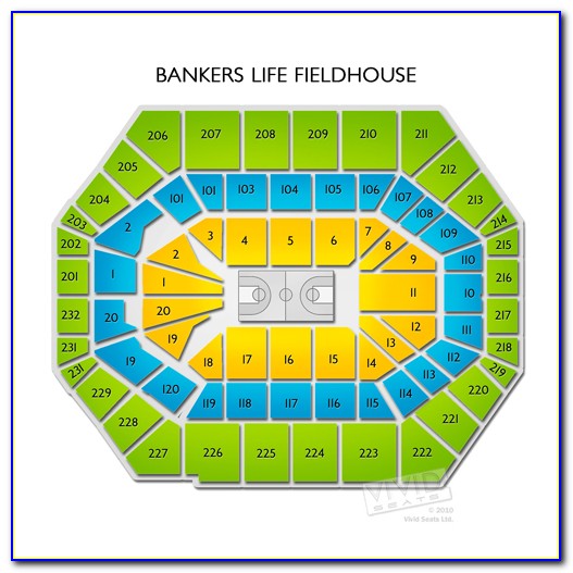 Bankers Life Fieldhouse Seating Capacity