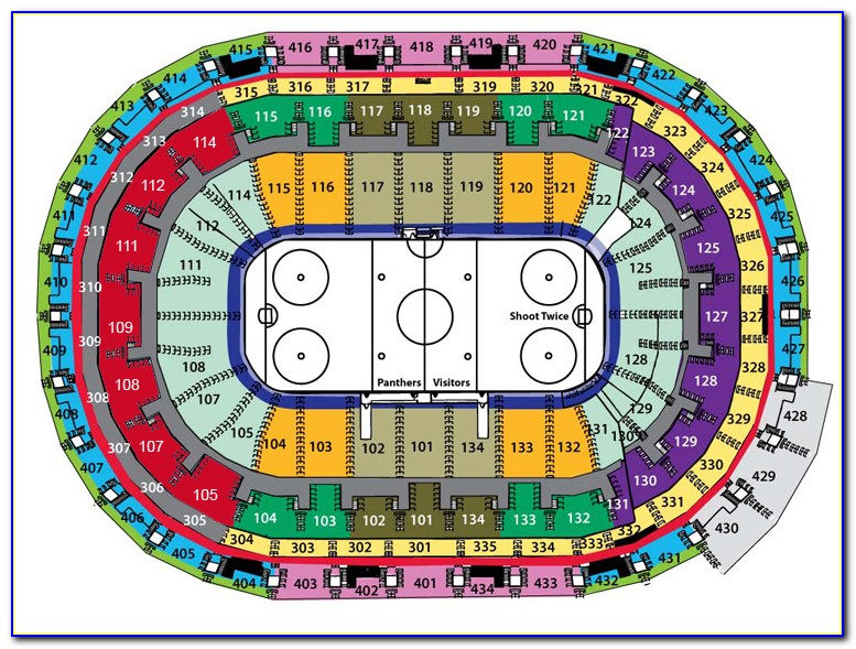 Bb&t Center Seat Map