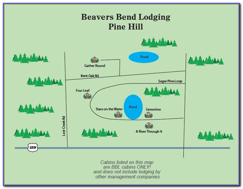 Beavers Bend State Park Directions