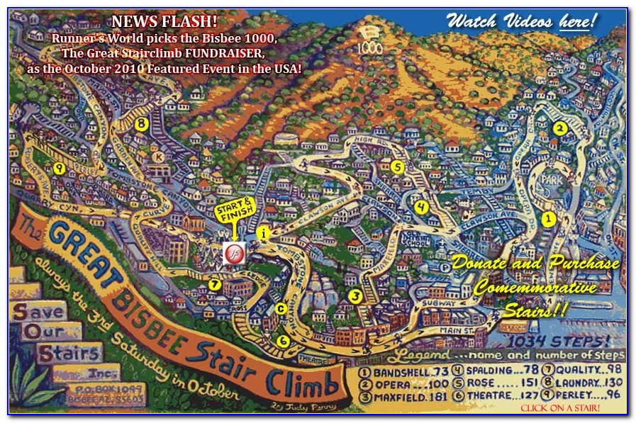 Bisbee Arizona Map