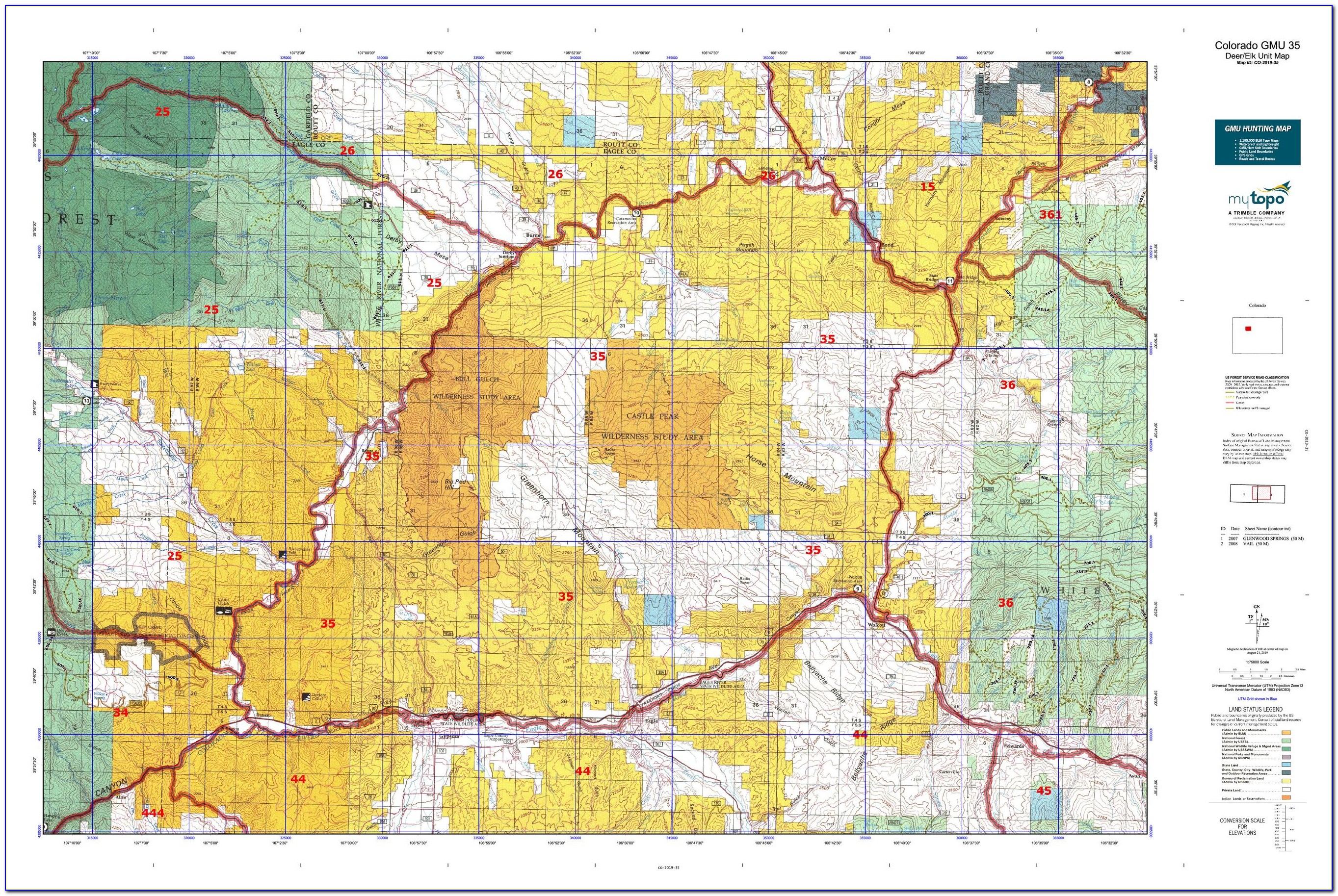 Blm Public Land Map Colorado