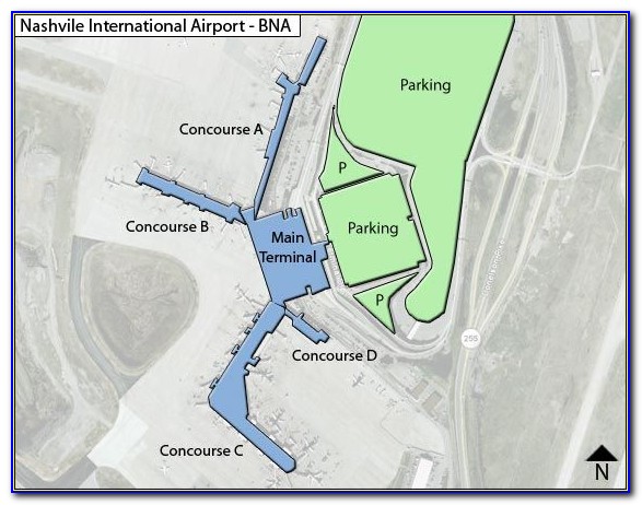 Bna Airport Restaurant Map