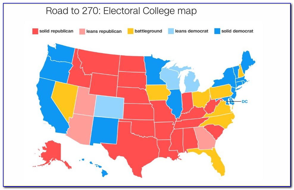 Build Your Own Electoral Map Cnn