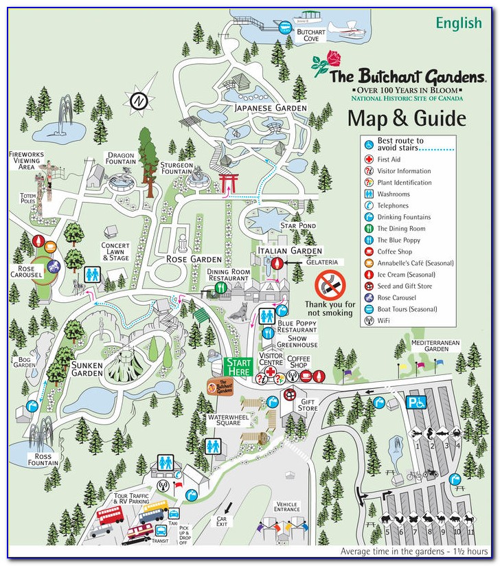 Busch Gardens Van Nuys Map