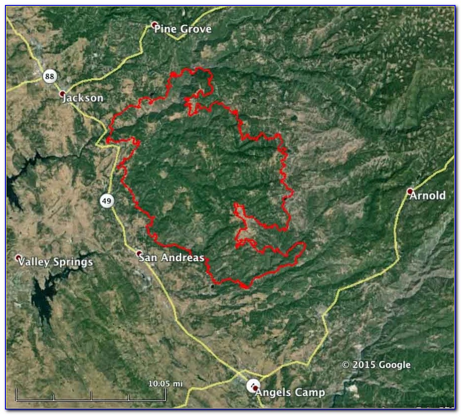 Butte County Fire Evacuation Map 2020