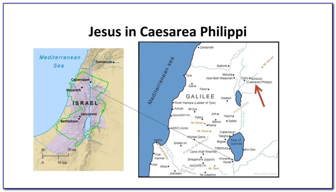 Caesarea Philippi Google Maps