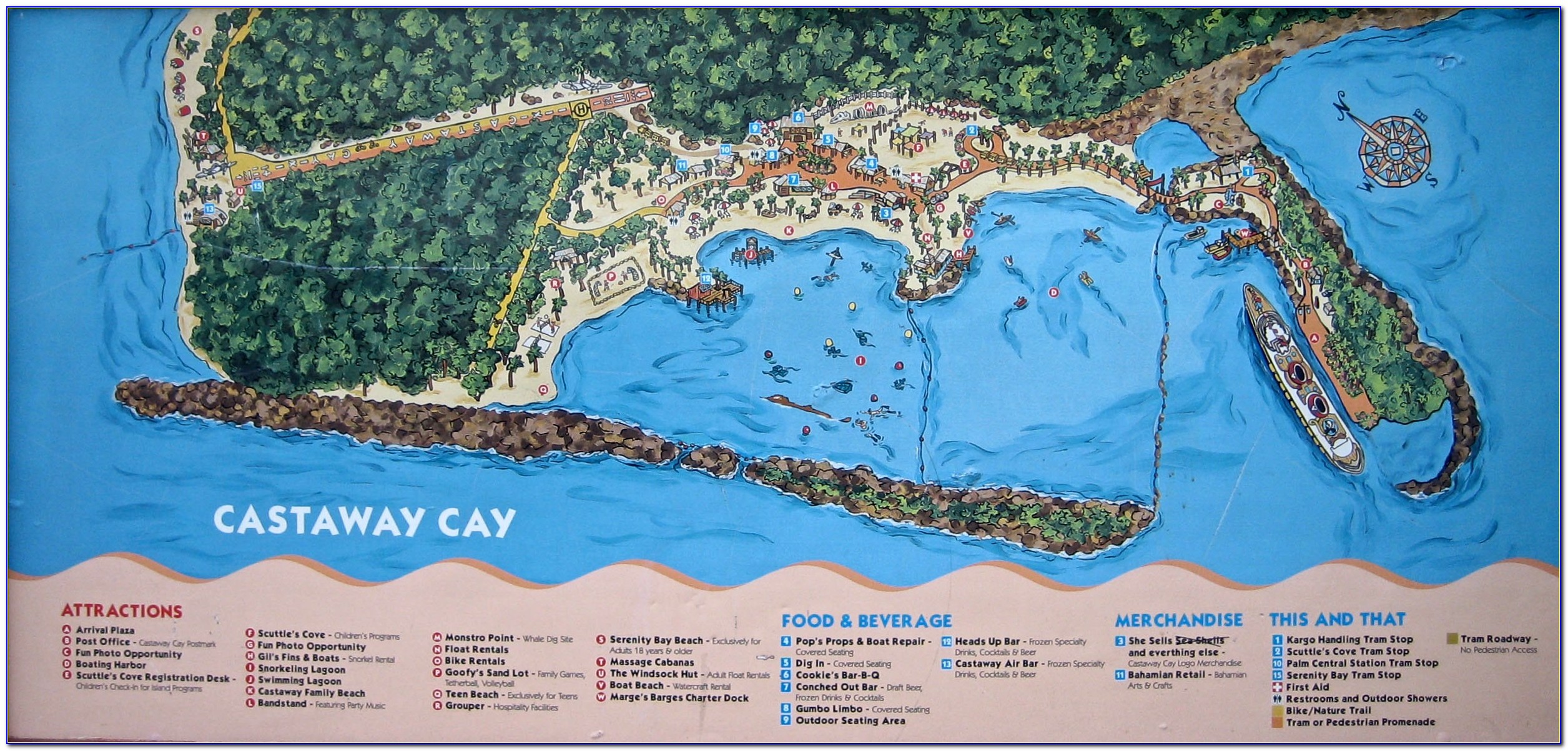 Castaway Cay Google Maps