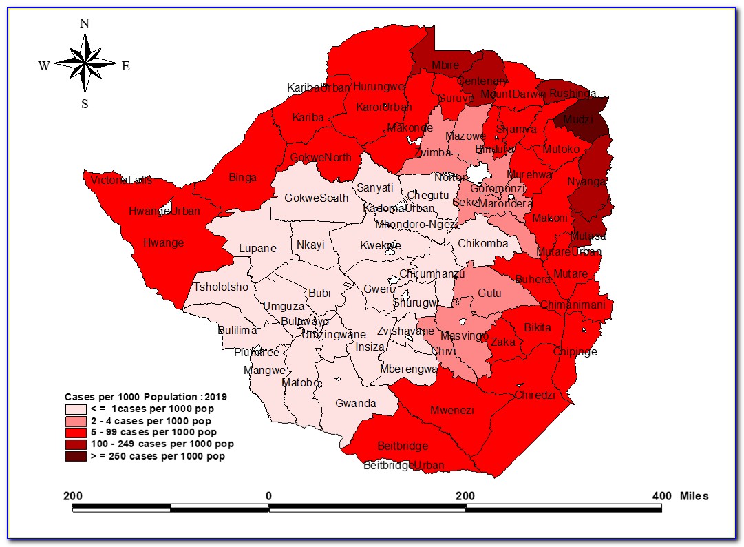 Cdc Malaria Map South Africa
