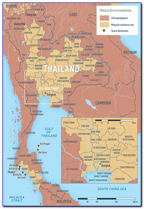 Cdc Malaria Map Vietnam