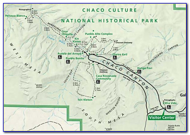 Chaco Canyon Directions