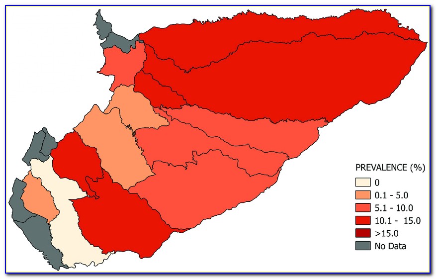 Chagas Disease Epidemiology Map