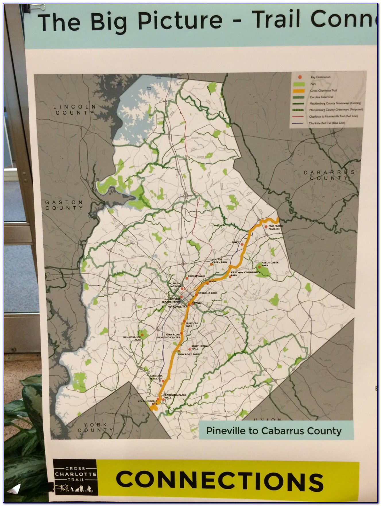 Charlotte Mecklenburg Greenway Map