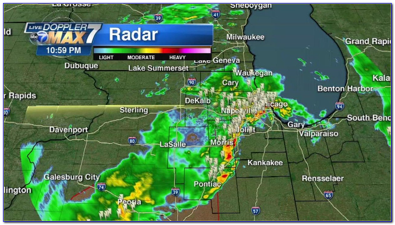Chicago Weather Map In Motion