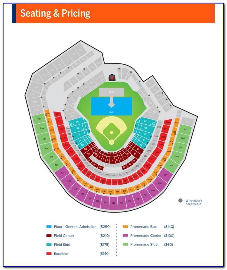Citi Field Section Map