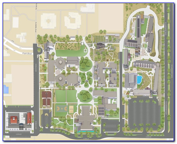 Claremont Colleges Parking Map