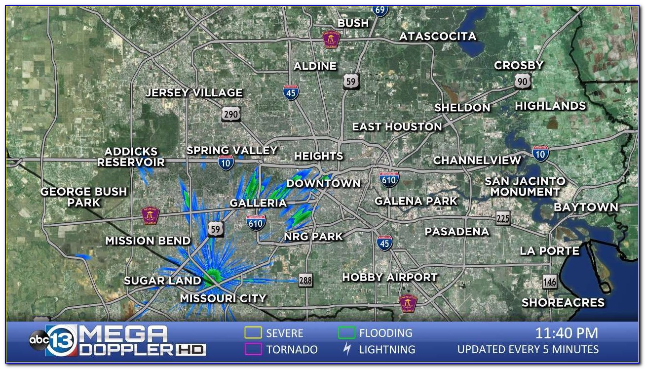 Click2houston Weather Map