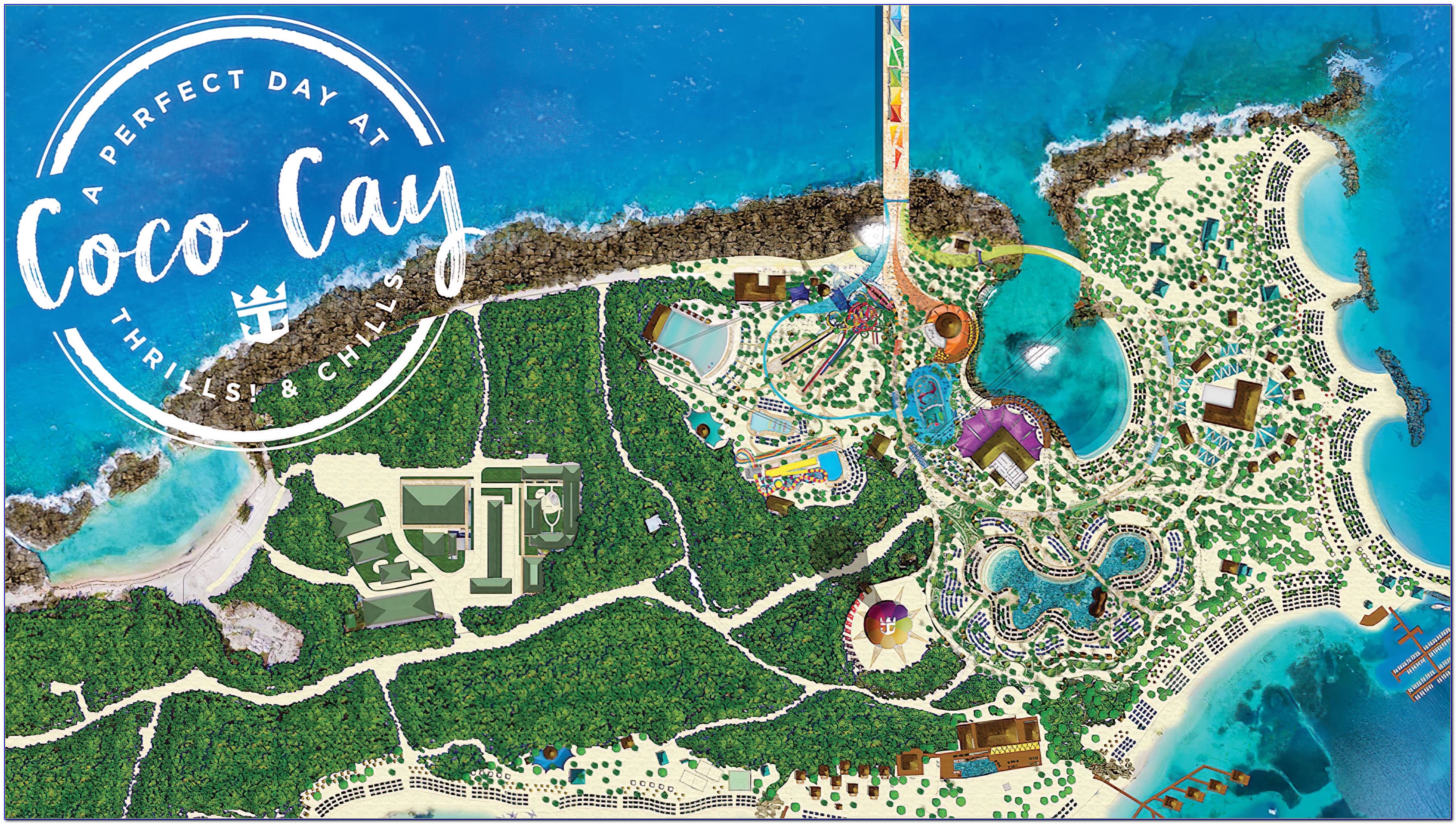 Coco Cay Map 2018