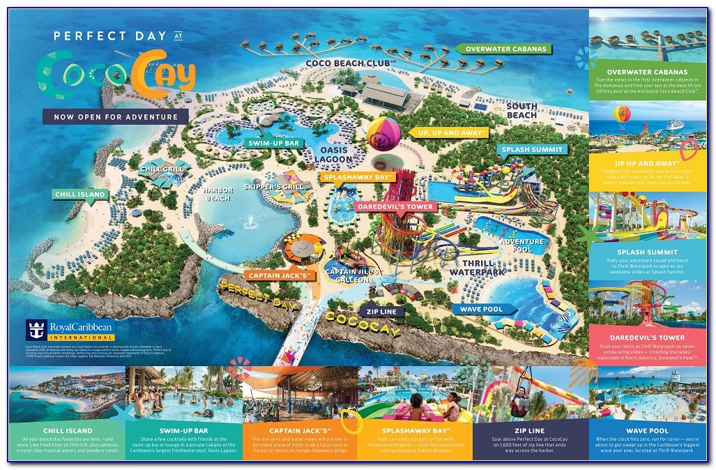 Coco Cay Map 2020