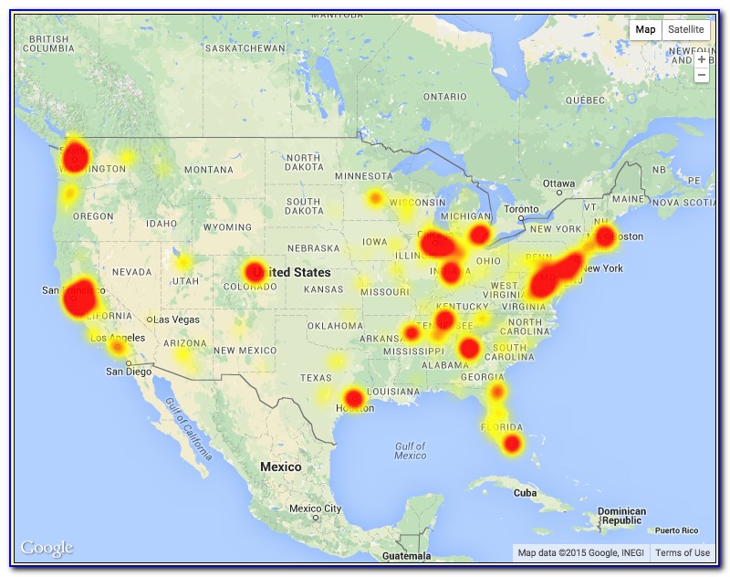 Comcast Internet Outage Map Denver
