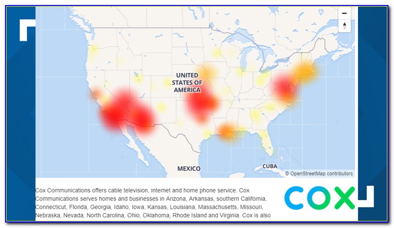 Cox Internet Outage Map Gainesville Fl