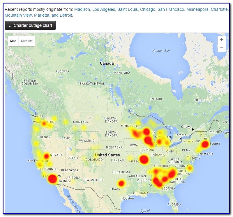 Cox Internet Outage Map Tulsa