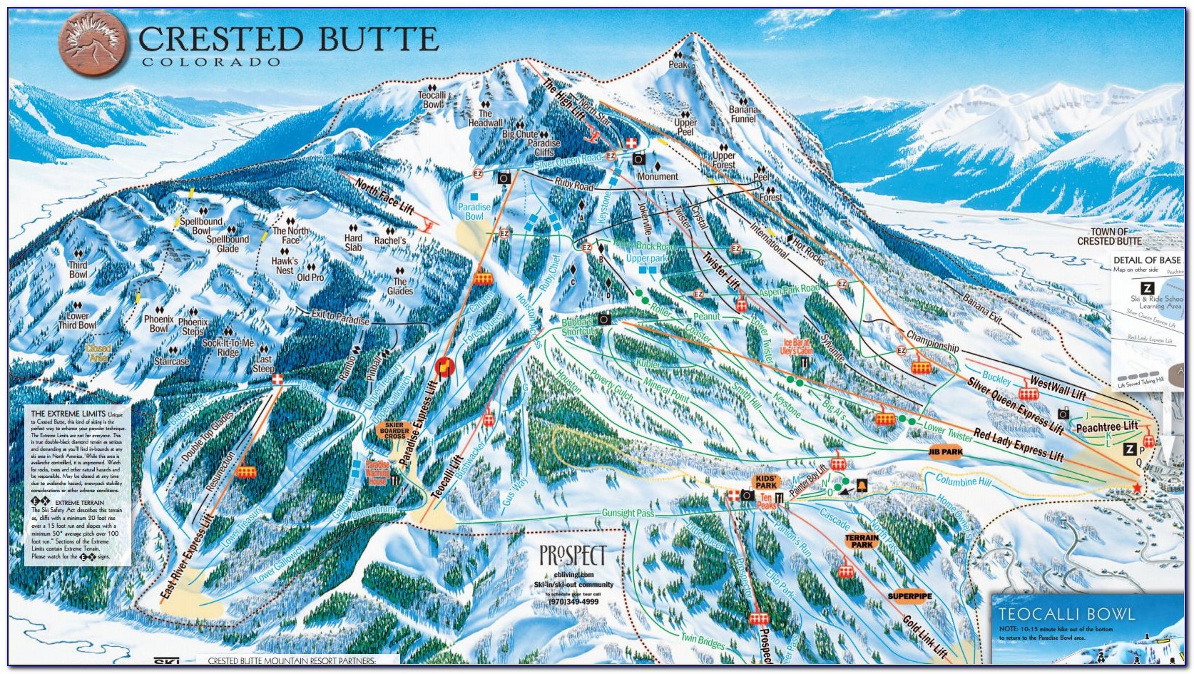 Crested Butte Ski Map App
