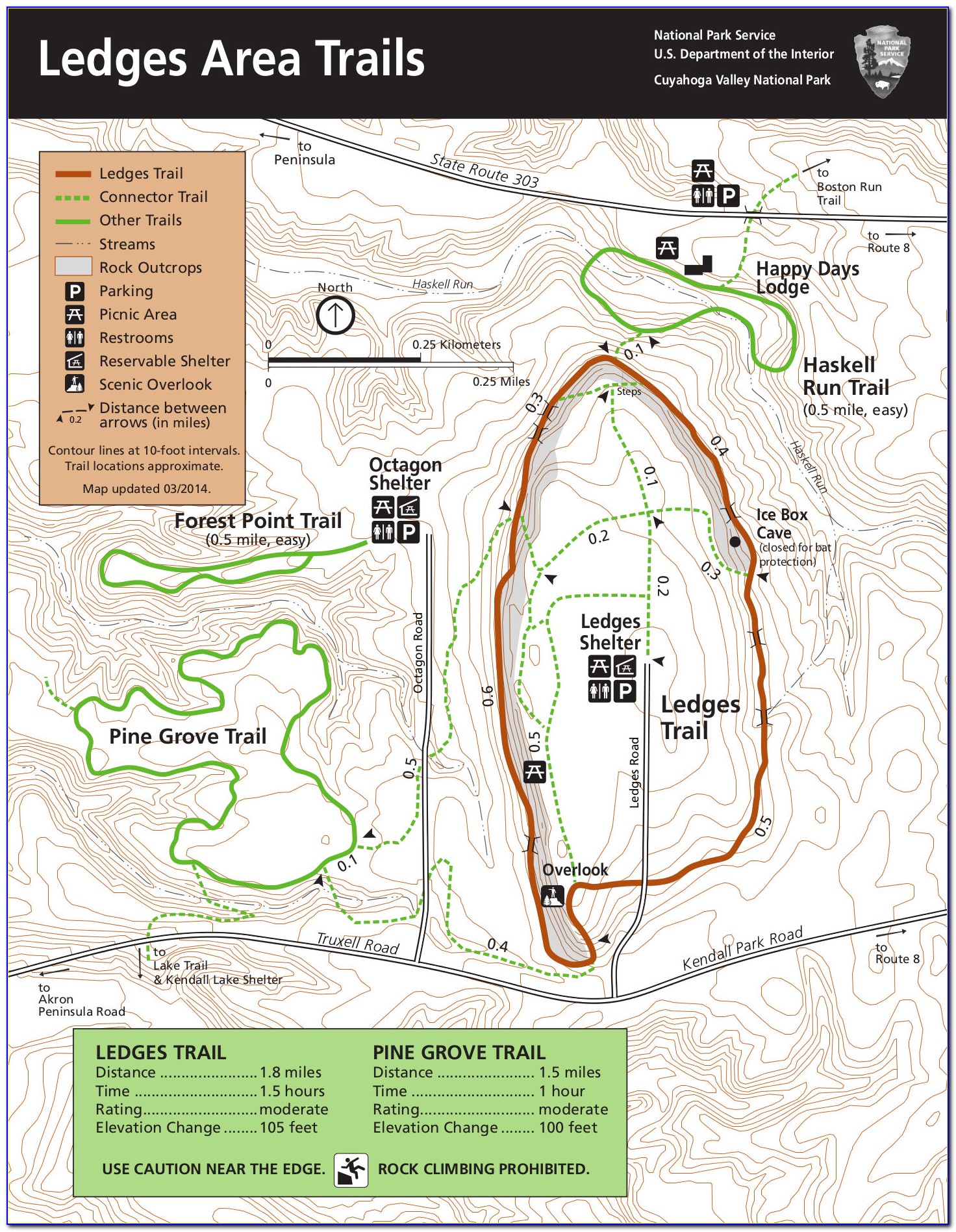Cuyahoga Valley National Park Map Pdf