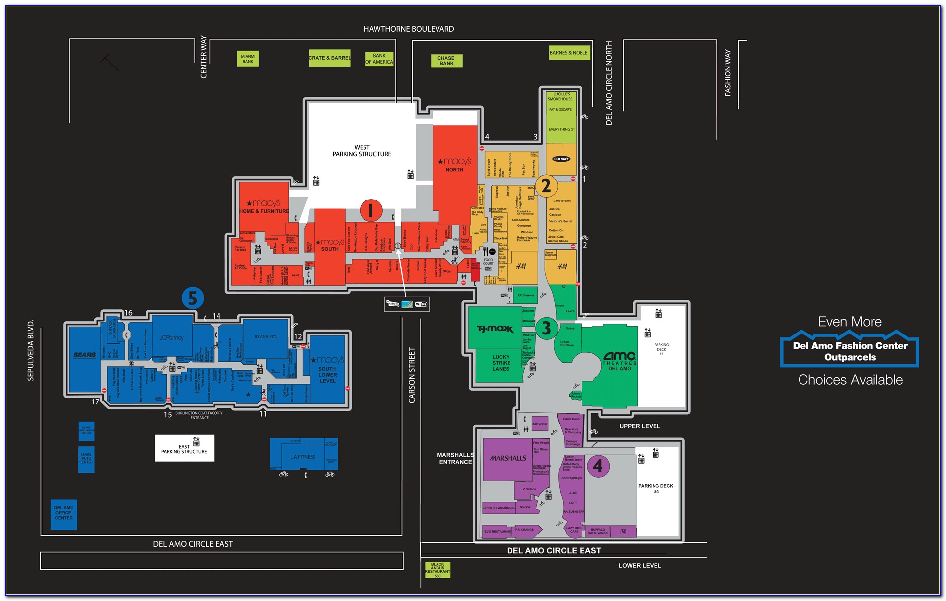 Del Amo Mall Map Pdf