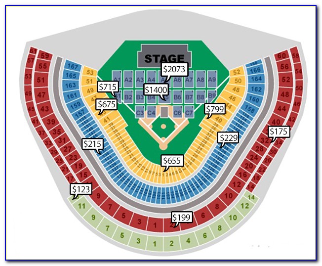 Dodger Stadium Seating Chart 2020
