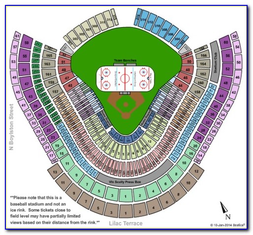 Dodger Stadium Seating Chart Interactive