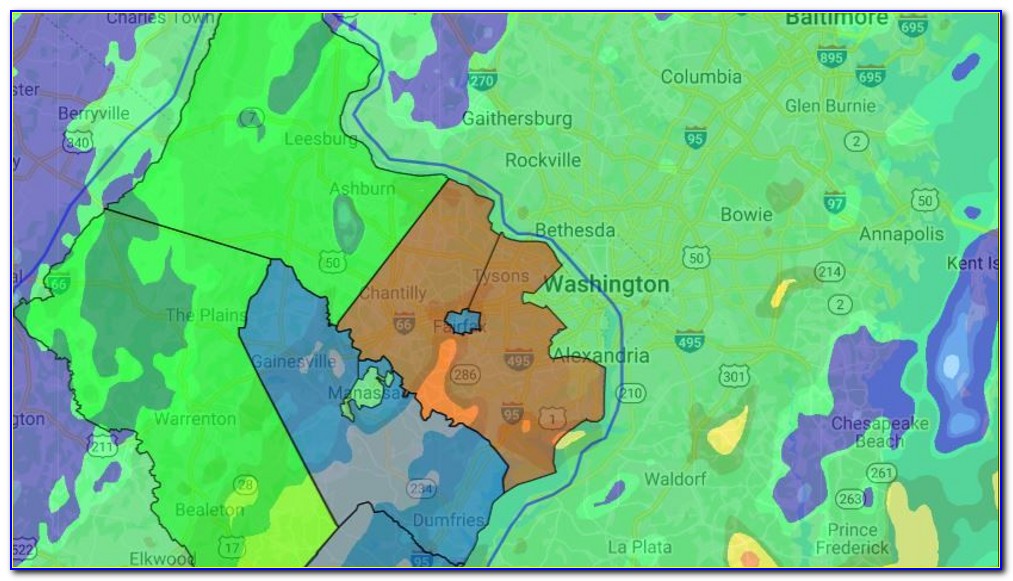 Dominion Virginia Power Interactive Outage Map