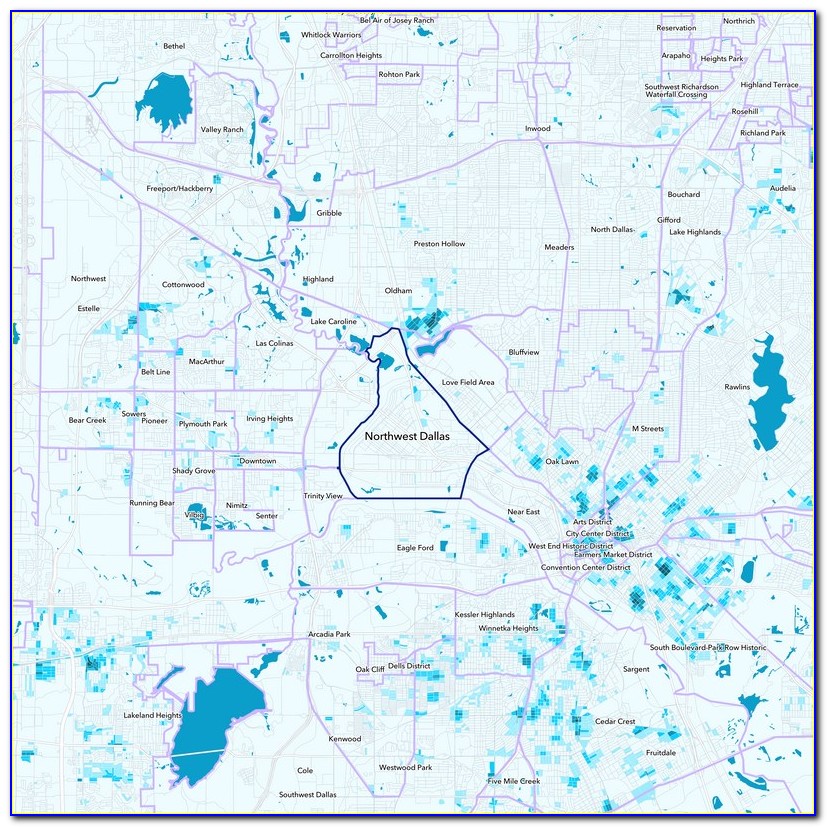 Downtown Dallas Crime Map