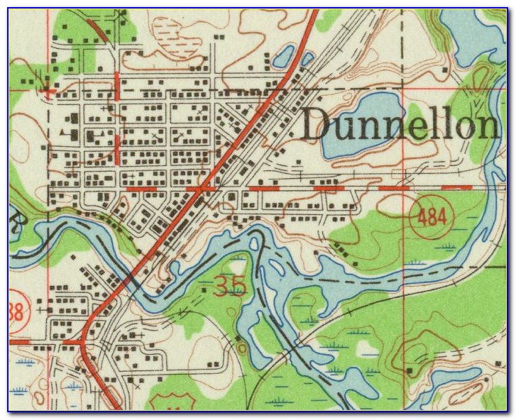 Dunnellon Fl City Map