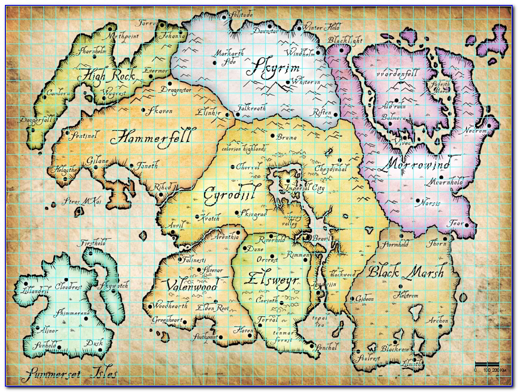 Elder Scrolls Online Map Coldharbour