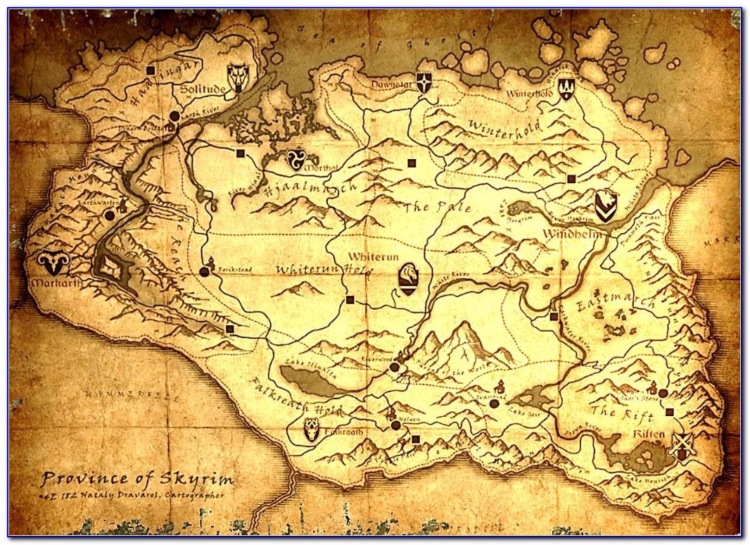 Elder Scrolls Online Mapa