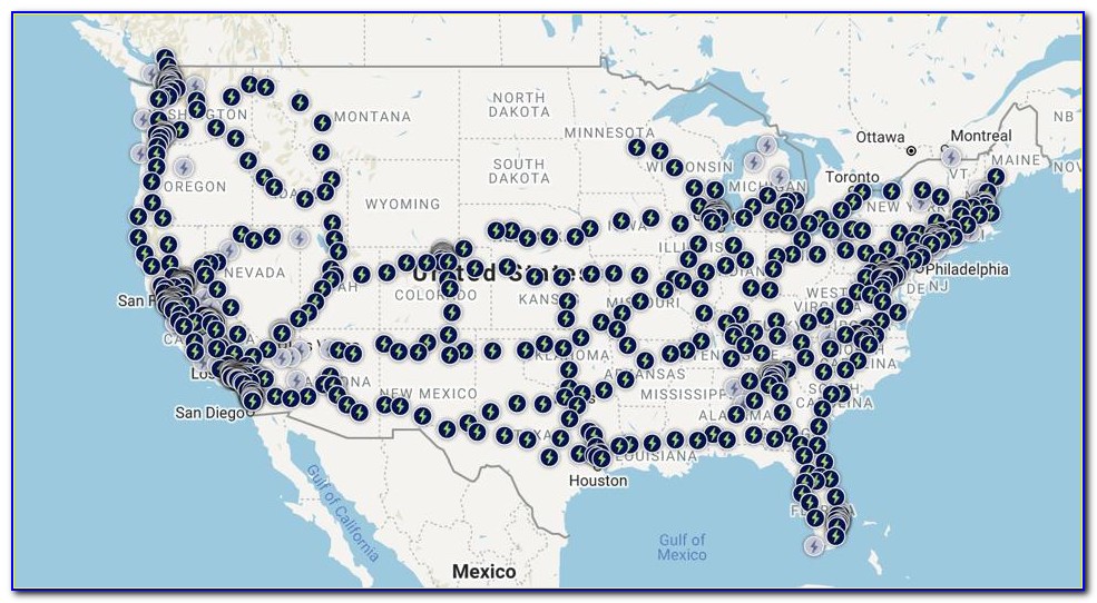Electrify America Map Of Charging Stations