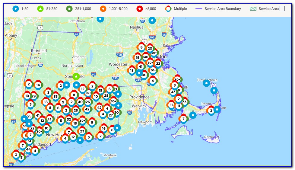 Eversource N H Power Outage Map