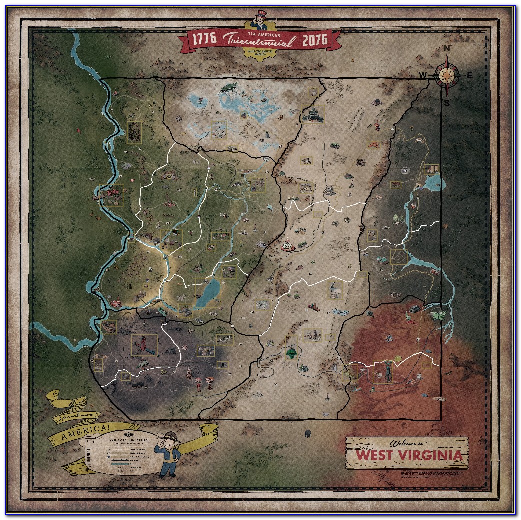 Fallout 76 Interactive Maps
