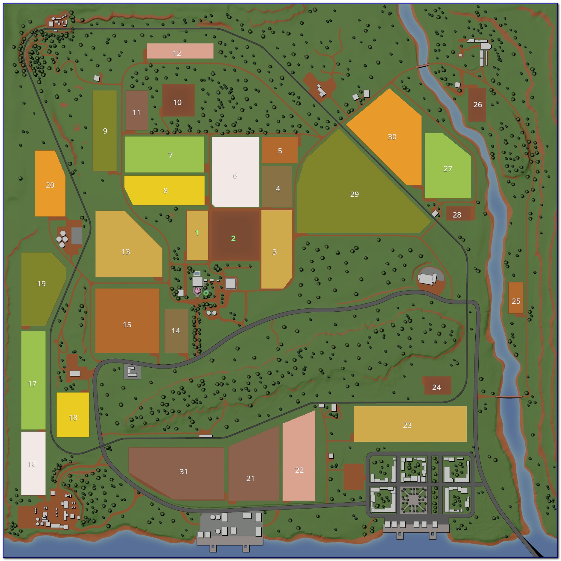 Farming Simulator 19 Maps Xbox