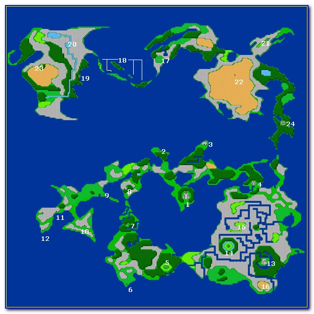 Ff1 Open World Map