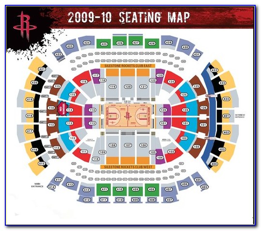 Findlay Toyota Center Seating Map