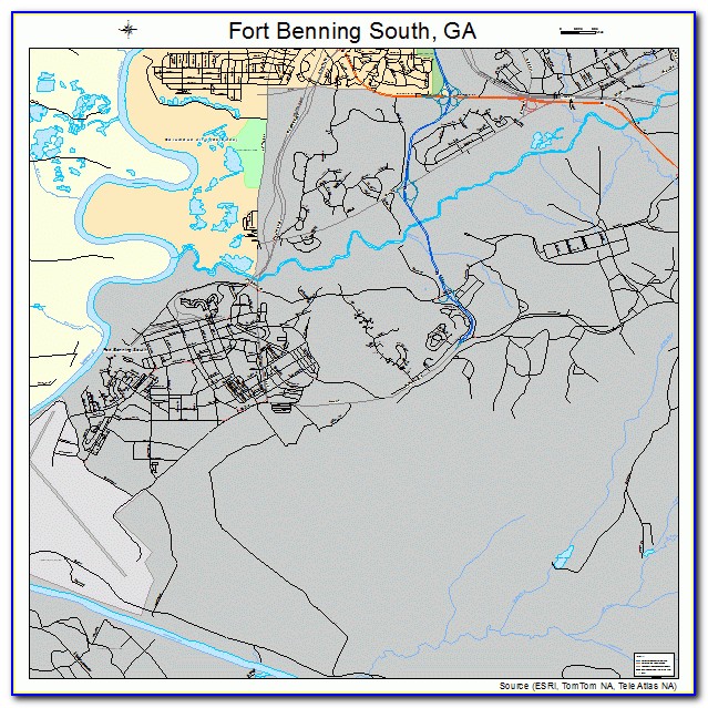 Fort Benning Georgia Mapquest