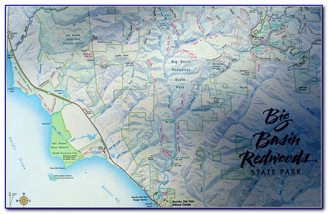 Google Maps Big Basin Redwoods State Park