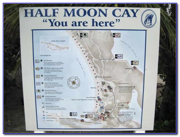 Half Moon Cay Beach Villa Map