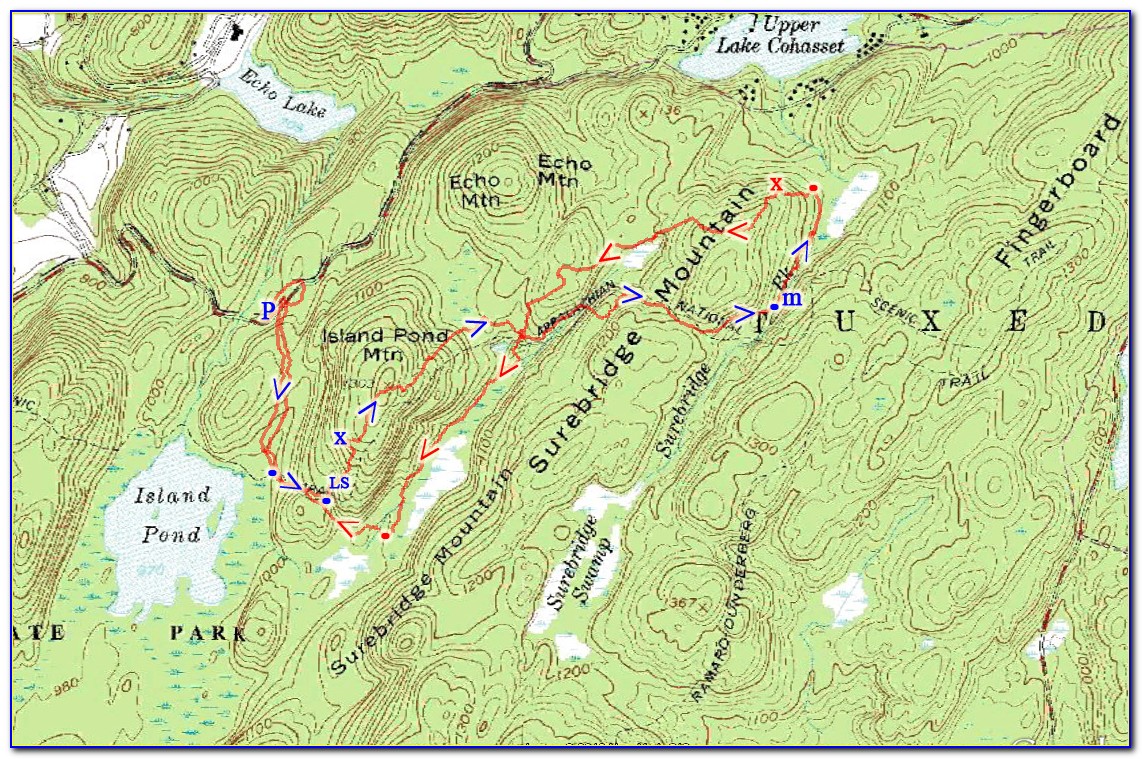 Harriman State Park Ny Trail Map