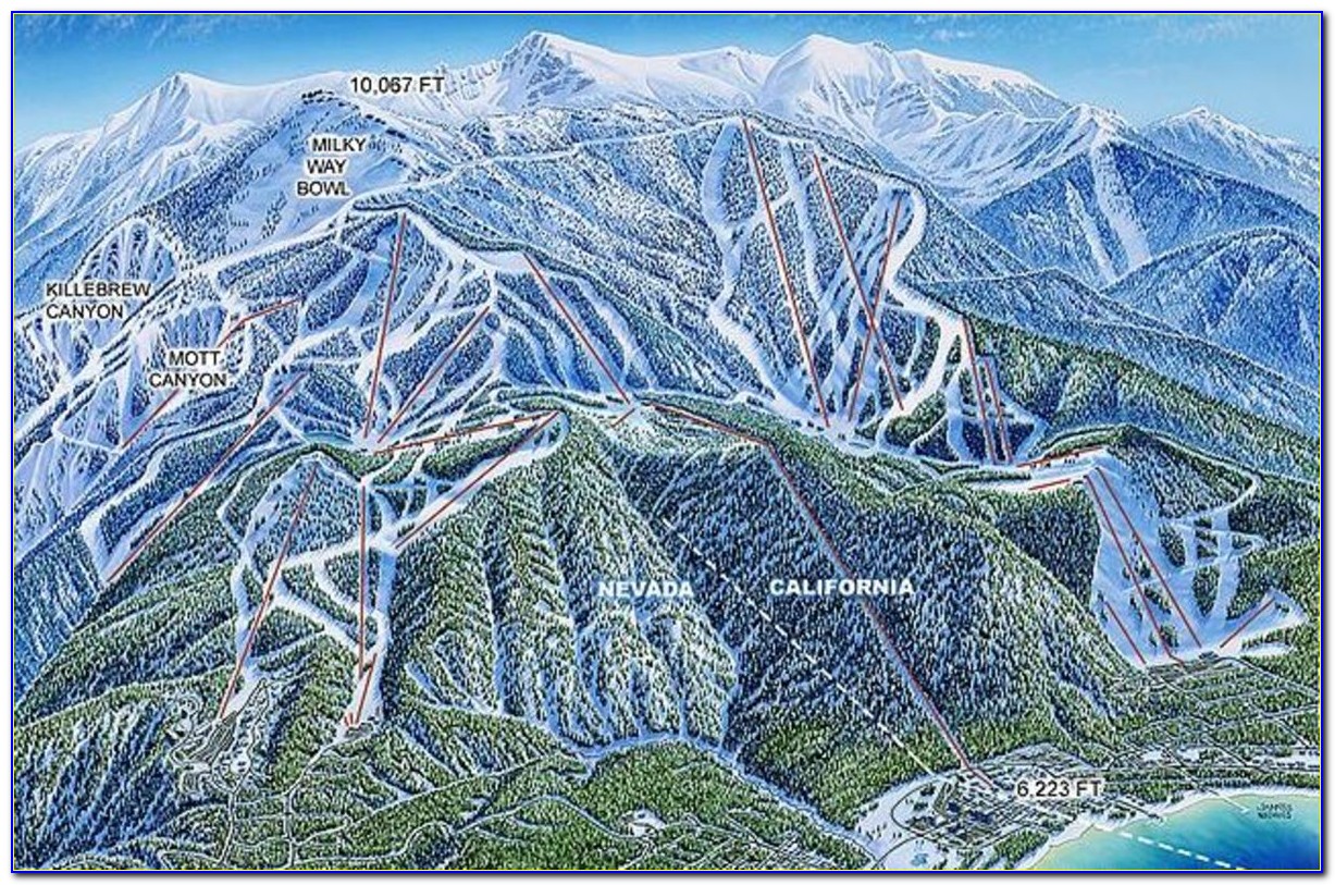 Heavenly Ski Resort Google Maps